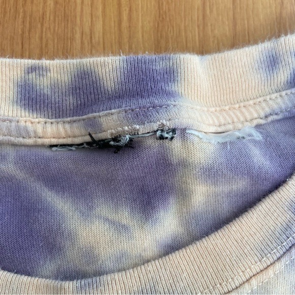 Vintage The Simpsons Men’s Krusty The Clown Purple Tie Dye T-Shirt Size XL - Picture 8 of 8